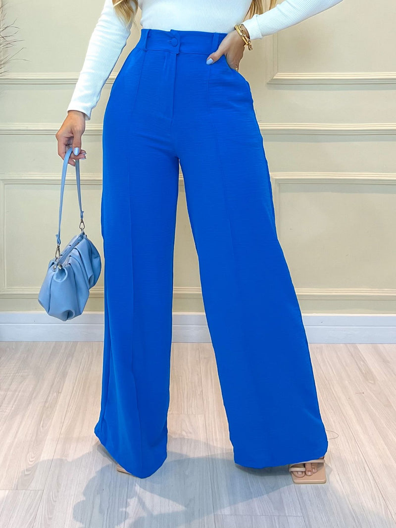 Calça Crepe Duna Pantalona